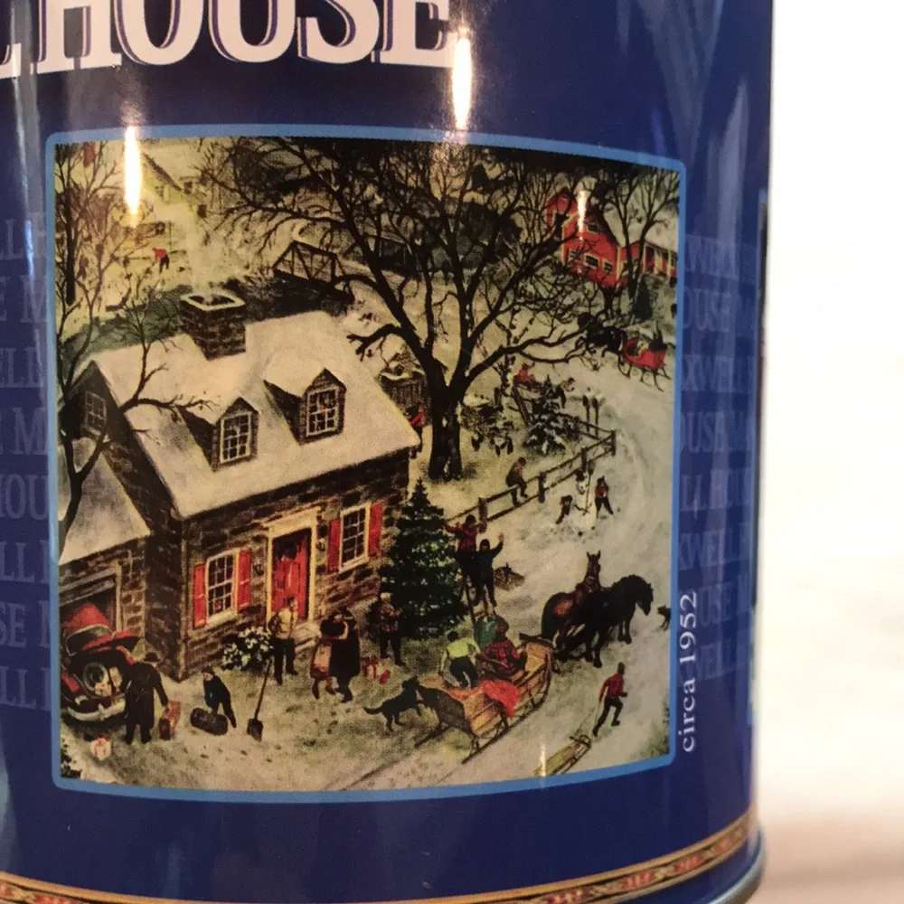 Maxwell House Coffee Canister Tin